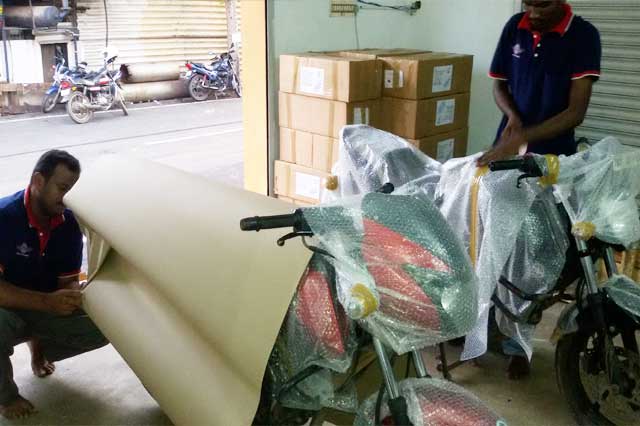 Bike Parcel Service in Chennai to Bangalore – 2 Two Wheeler Transport Cost