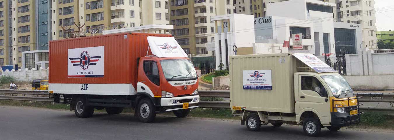 Parcel Service, Packers and Movers, Lorry Transport, Mini Truck Hire from Chennai to Bangalore